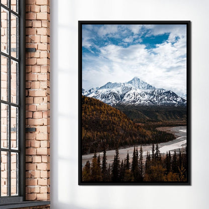 Alaskan Autumn Canvas Wall Art