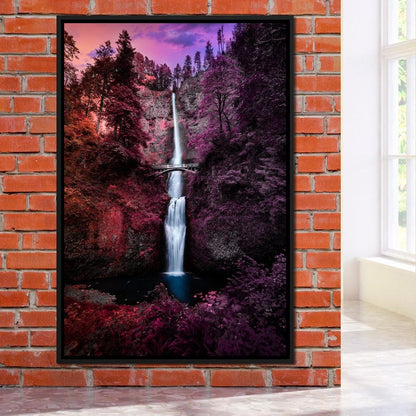 Colorful Falls Canvas Wall Art