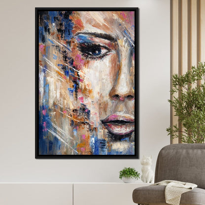 Lady M Portrait Canvas Wall Art