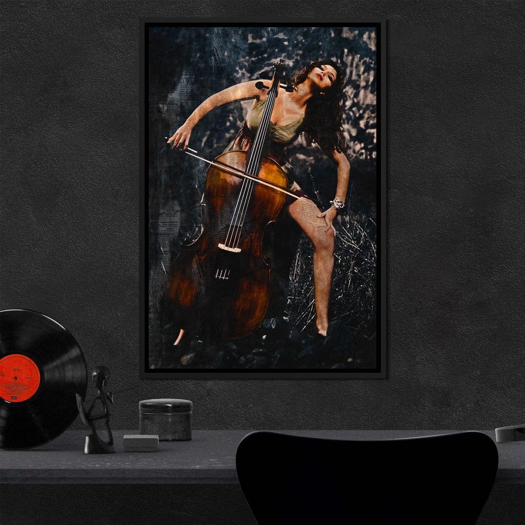 Classic Newspaper Art Canvas Wall Art