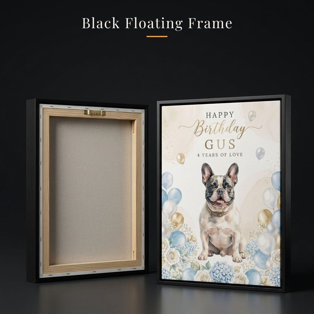 The Happy Birthday Pet Canvas Wall Art