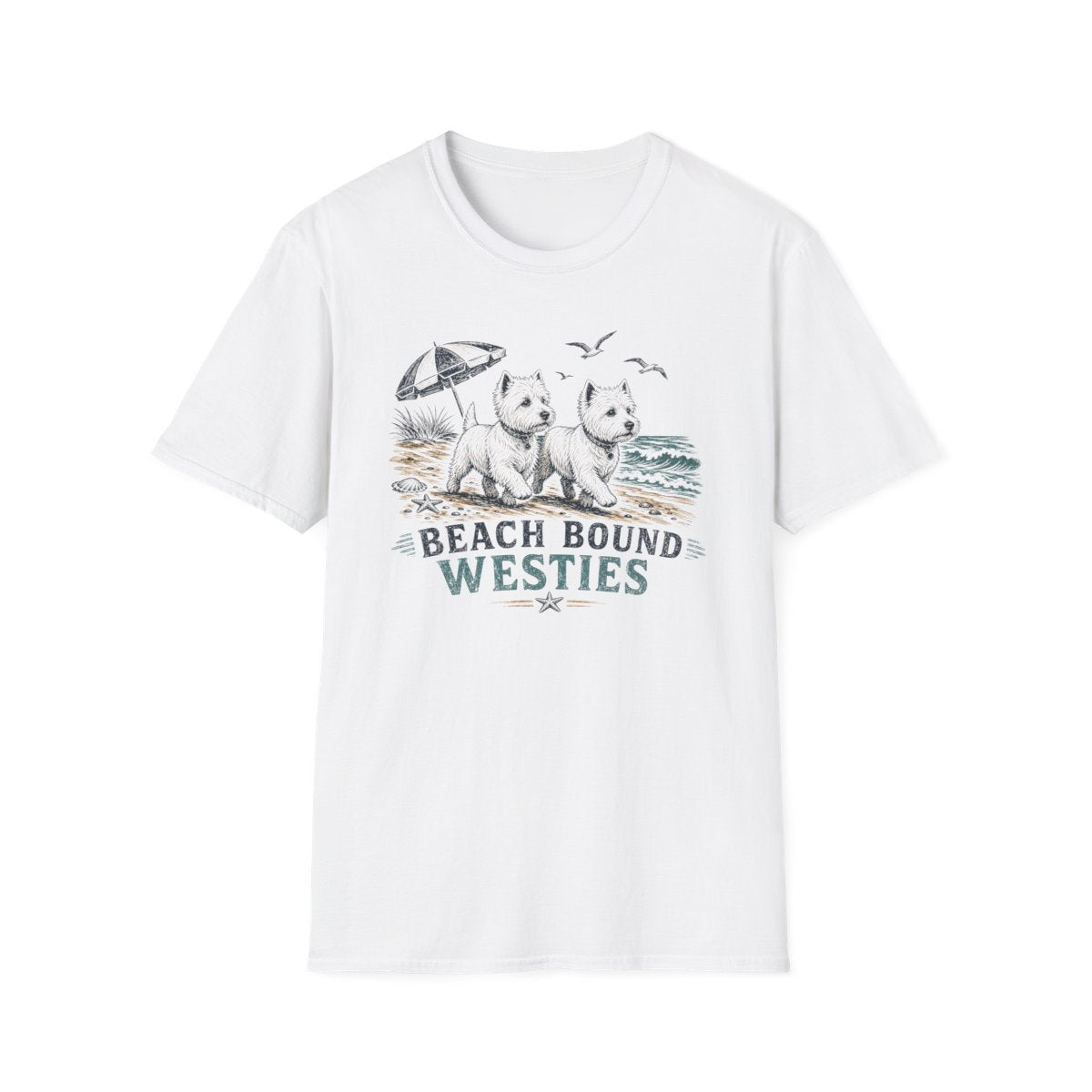 Beach Bound Westies Tee