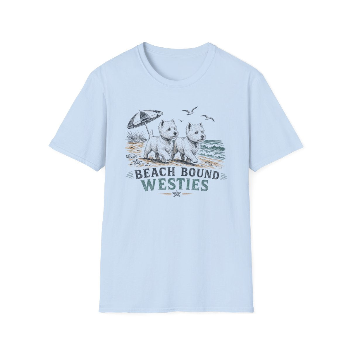 Beach Bound Westies Tee