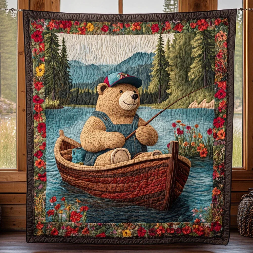 Bear Day Quilt Blanket