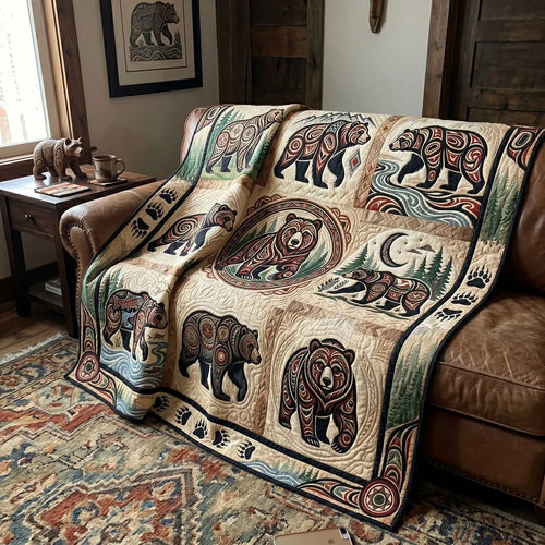 Bear Spirits Collection Quilt Blanket