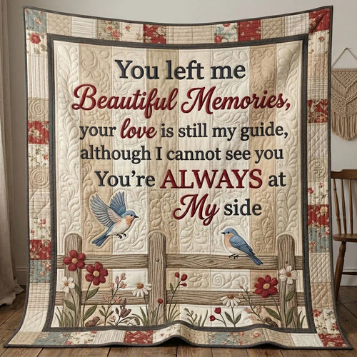 Beautiful Memories Sympathy Quilt Blanket