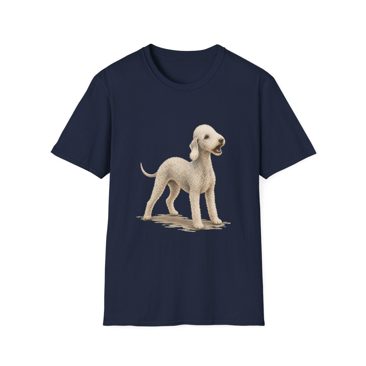 Bedlington Terrier Head Of Security Tee