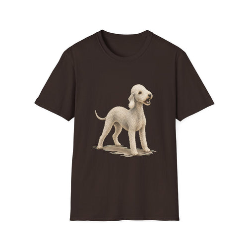 Bedlington Terrier Head Of Security Tee