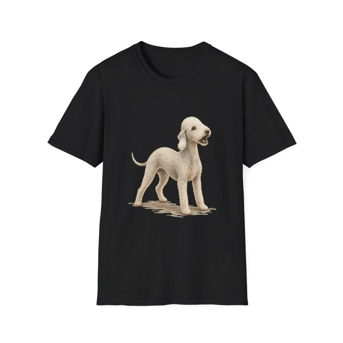 Bedlington Terrier Head Of Security Tee