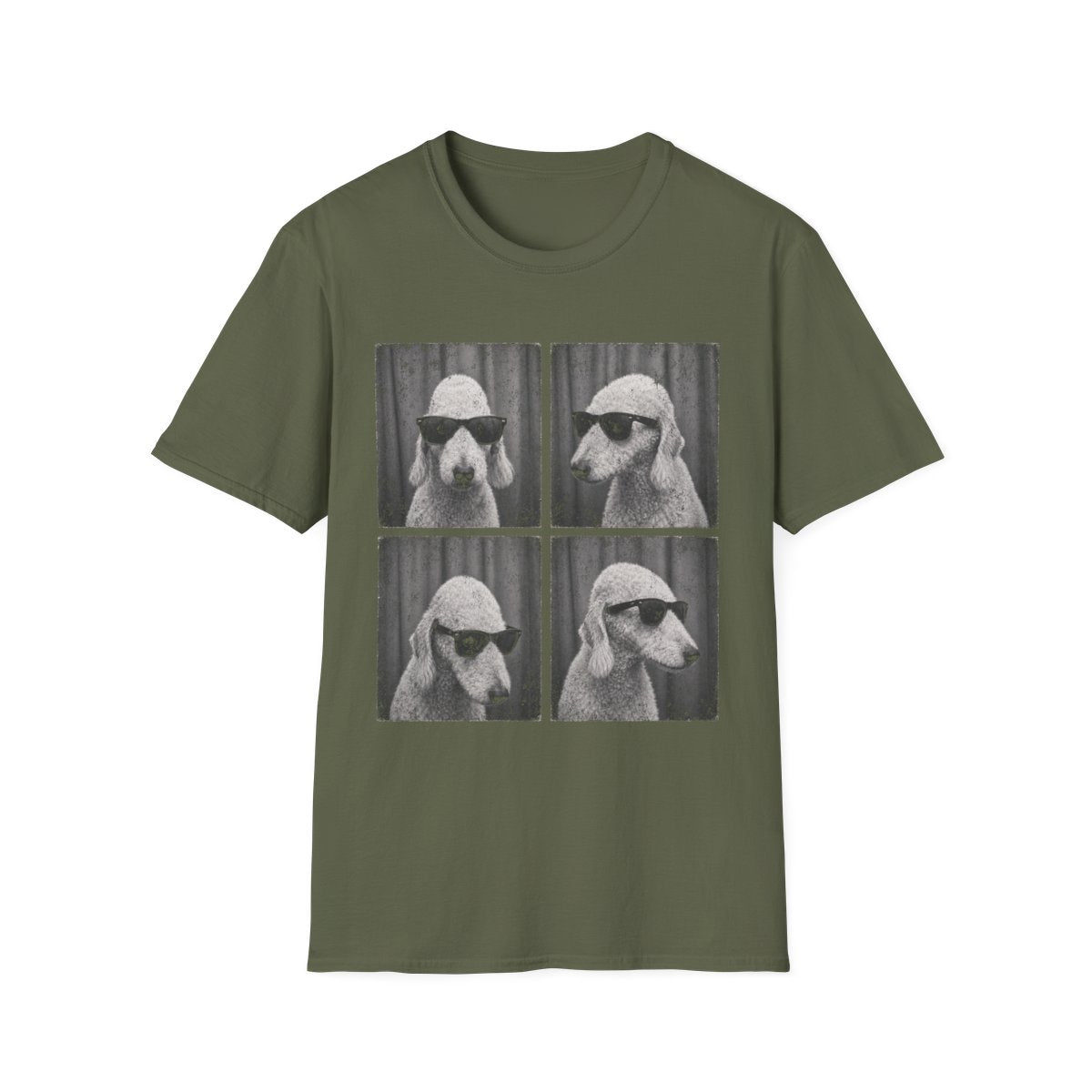Bedlington Terrier Photo Booth Tee