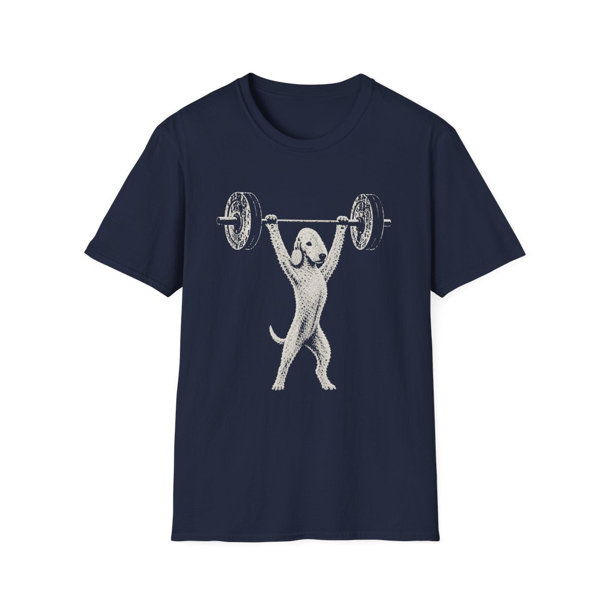 Bedlington Terrier Powerlifting Tee