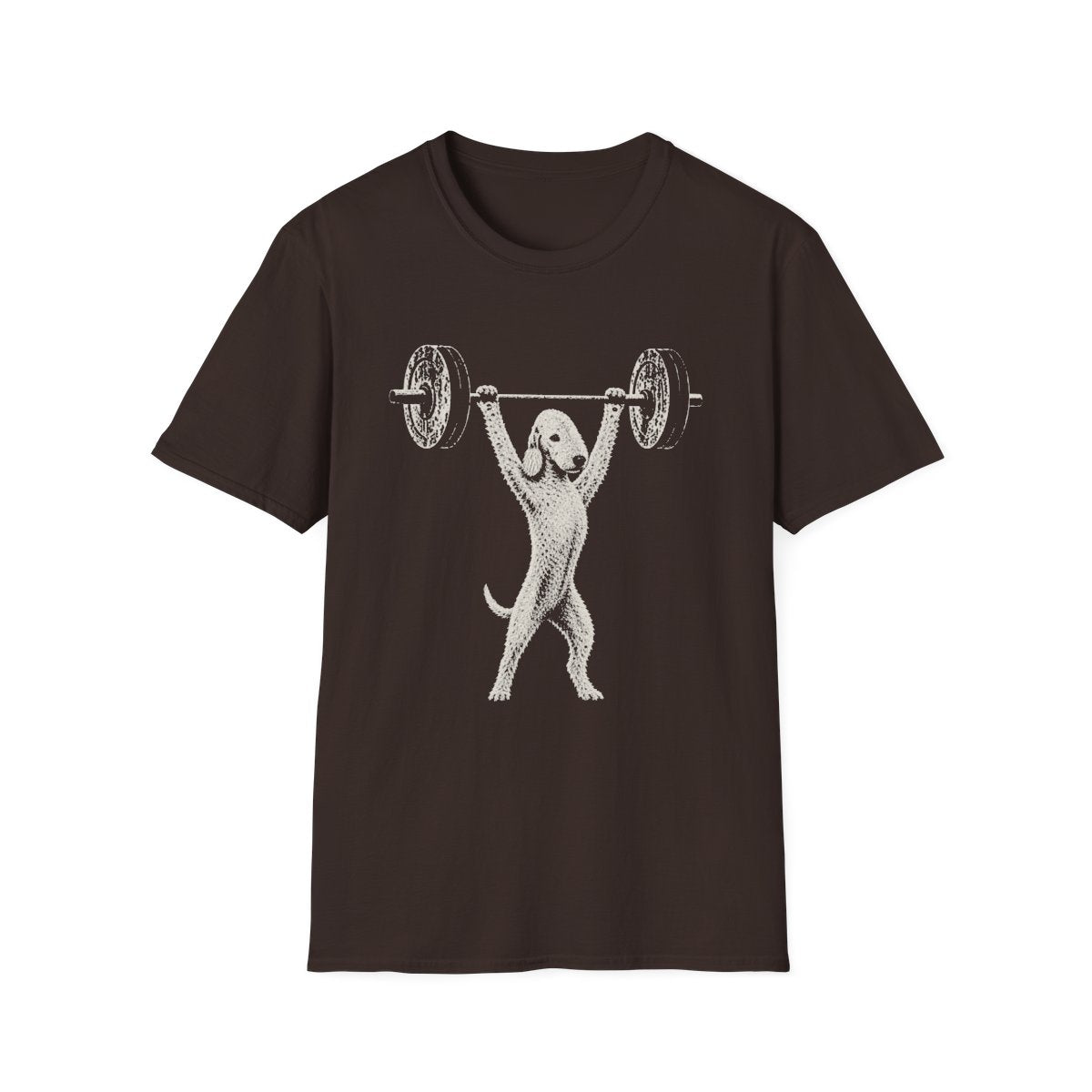 Bedlington Terrier Powerlifting Tee