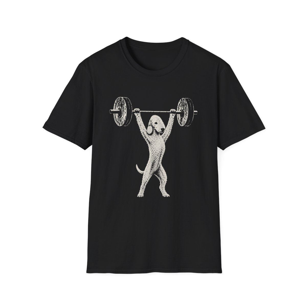 Bedlington Terrier Powerlifting Tee