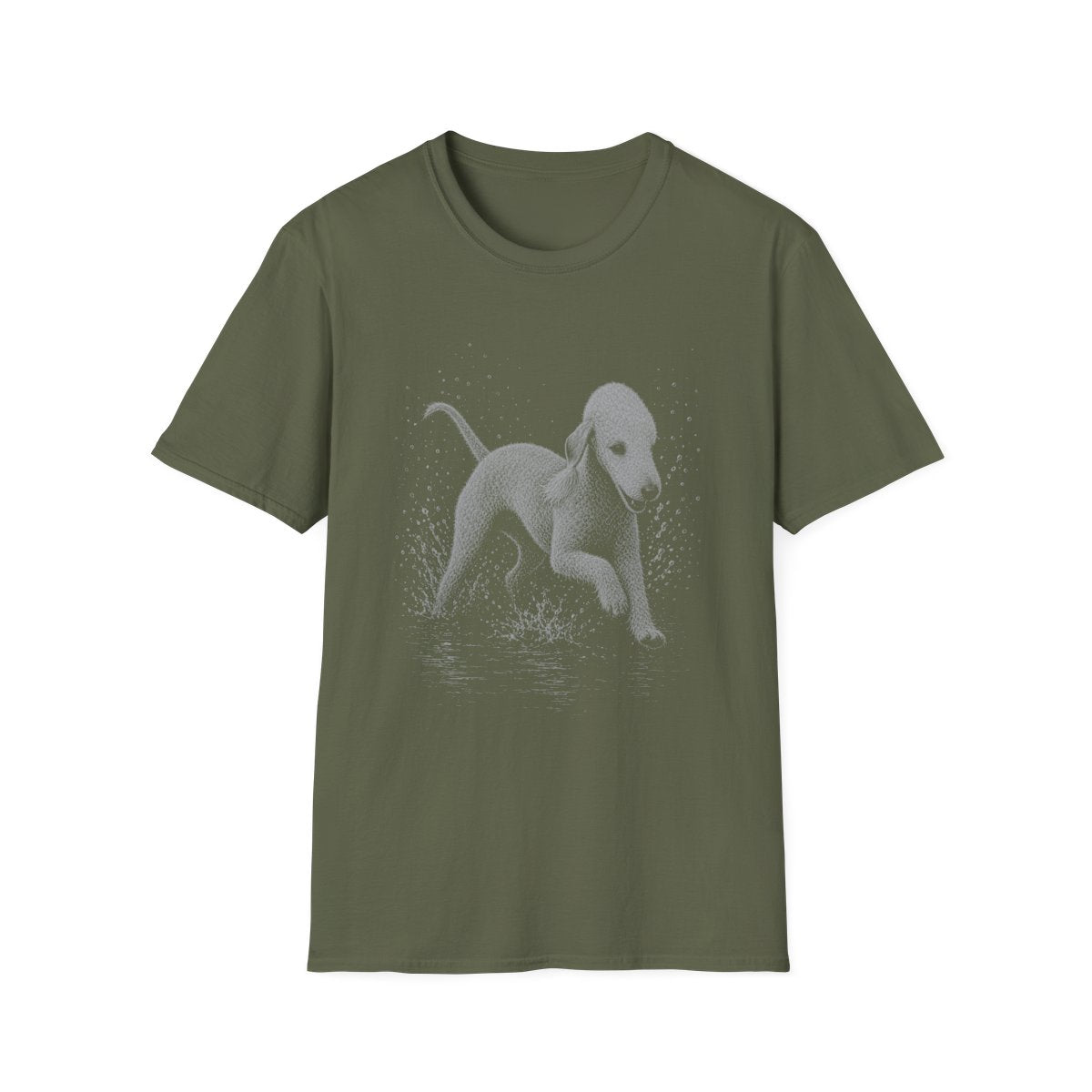 Bedlington Terrier Water Run Tee