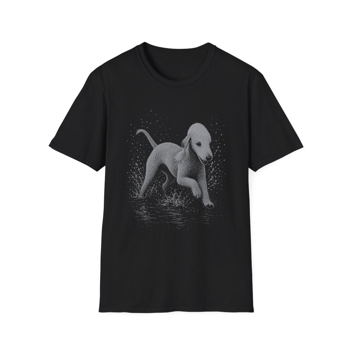 Bedlington Terrier Water Run Tee