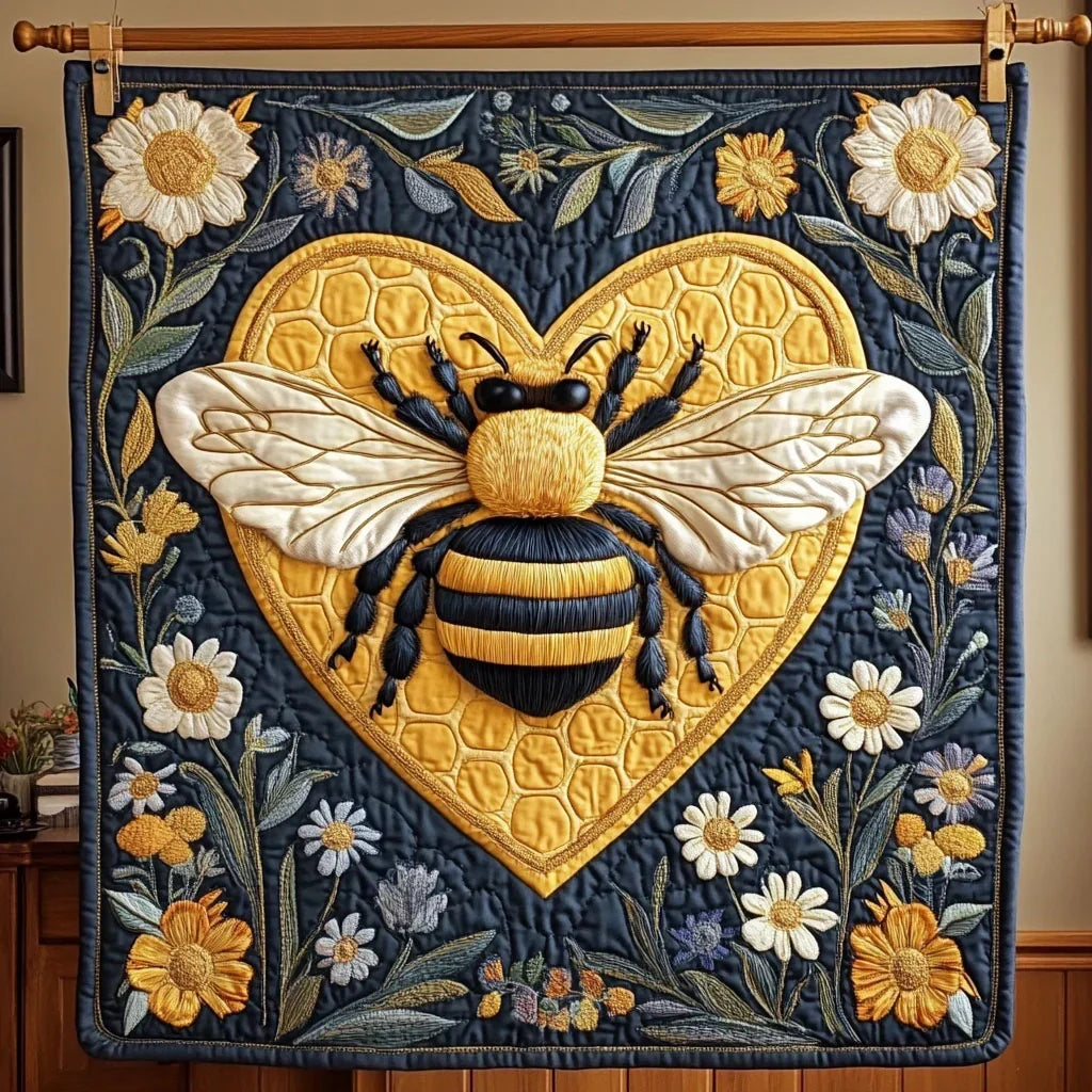 Bee Loved Quilt Blanket