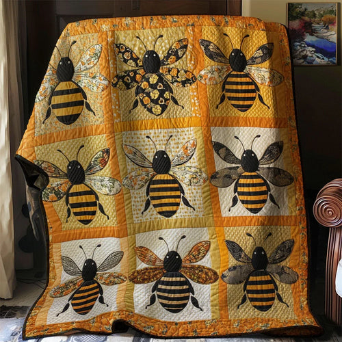 Bee Quilt Blanket