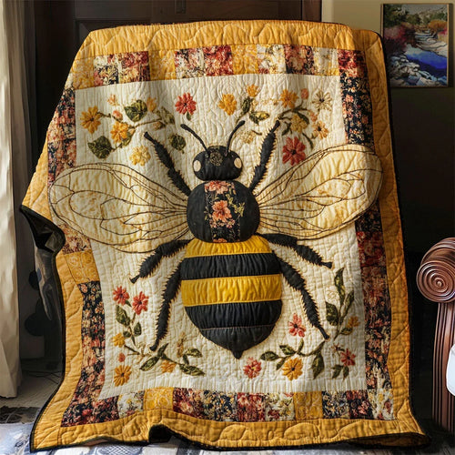 Bee Quilt Blanket