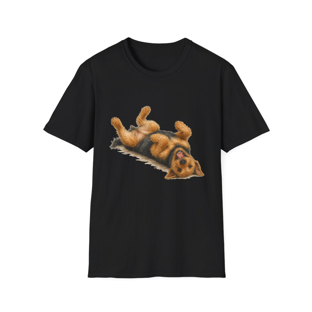 Belly Rubs Airedale Terrier Tee