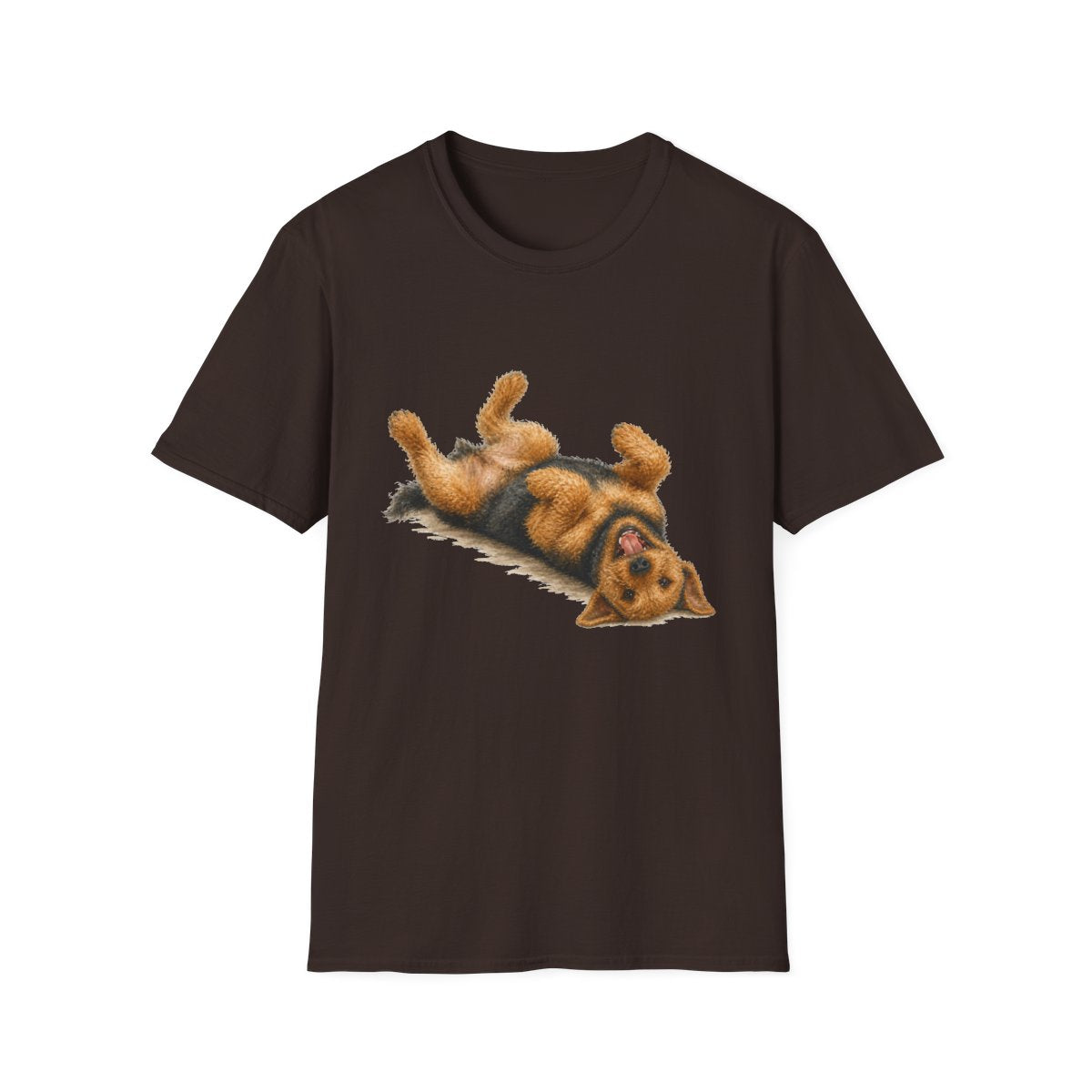 Belly Rubs Airedale Terrier Tee