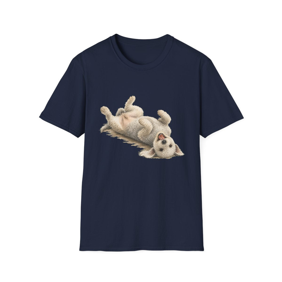 Belly Rubs Bedlington Terrier Tee
