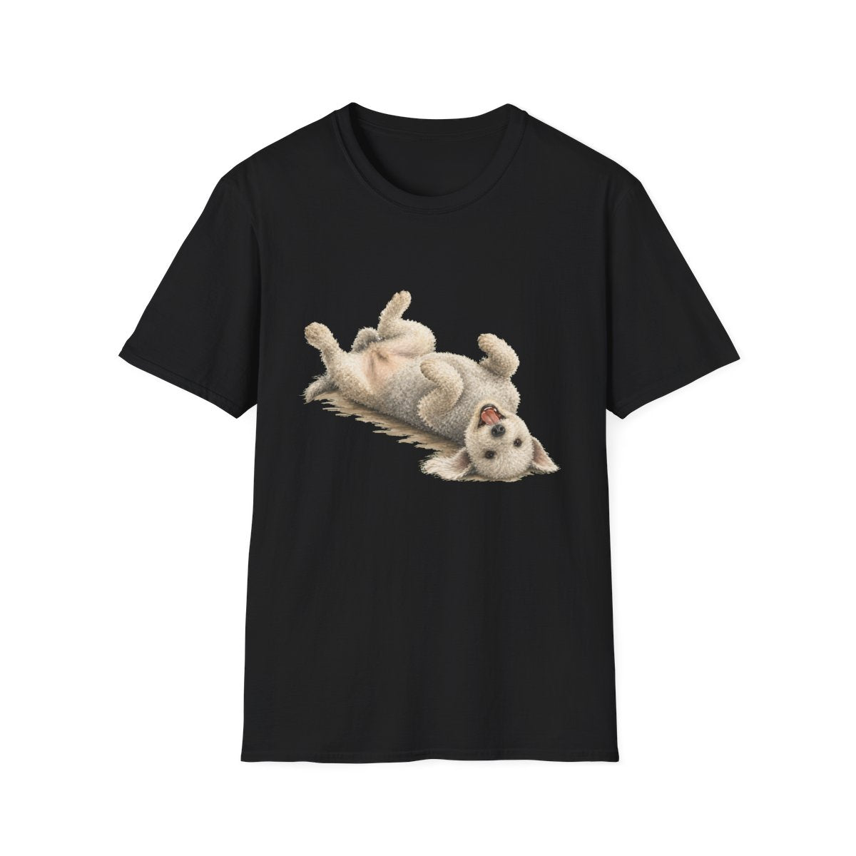 Belly Rubs Bedlington Terrier Tee