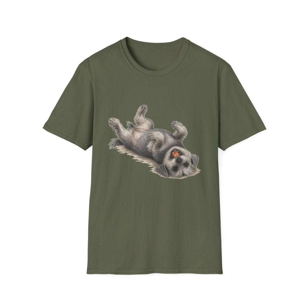 Belly Rubs Cesky Terrier Tee