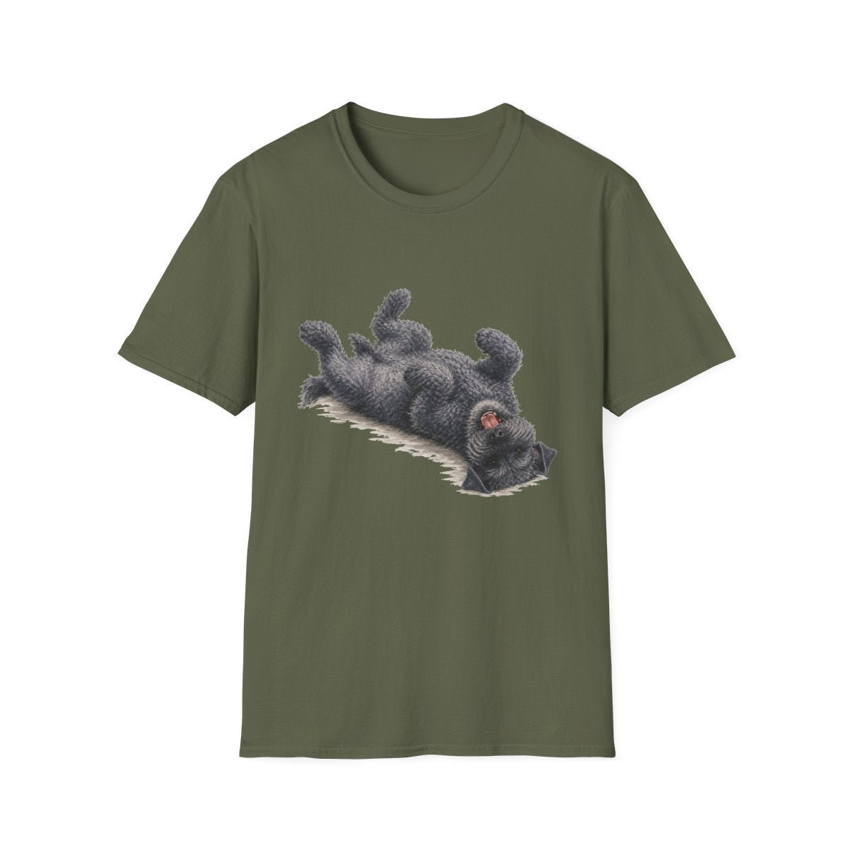 Belly Rubs Kerry Blue Terrier Tee