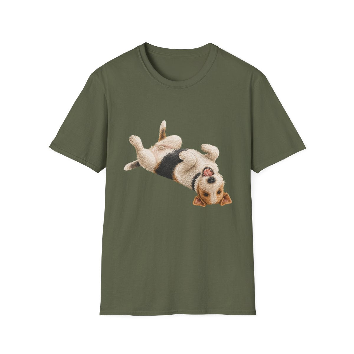 Belly Rubs Wire Fox Terrier Tee
