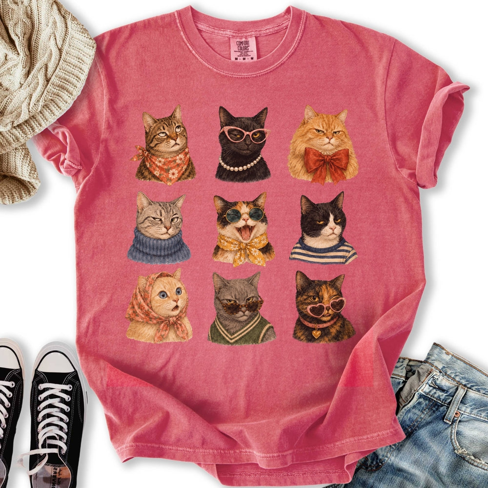 Sassy Cats Relaxed Tee