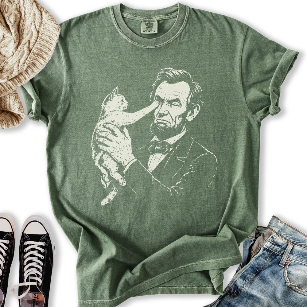 Lincoln Cat Pat Relaxed Tee