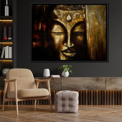 Buddha's Dream Canvas Wall Art