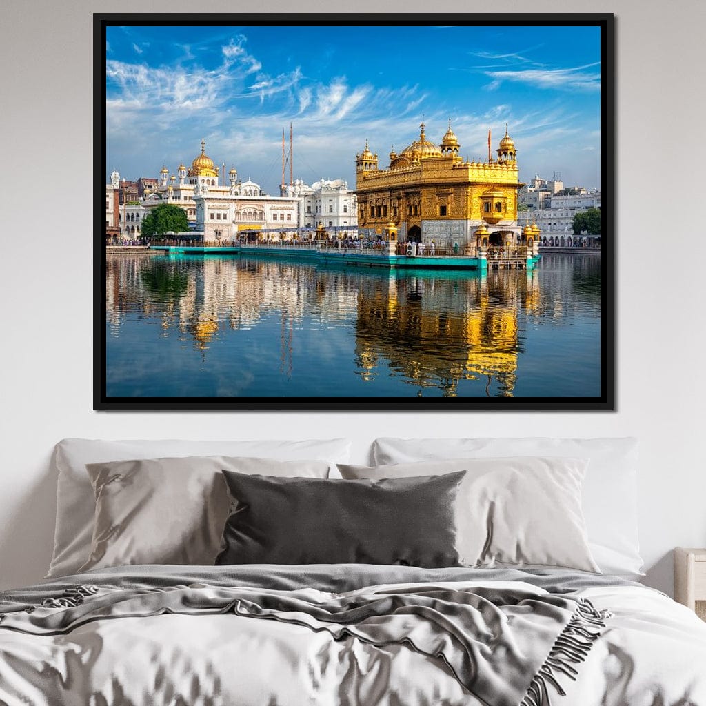 Golden Temple Amritsar Canvas Wall Art