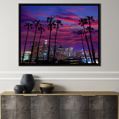 Downtown LA Canvas Wall Art