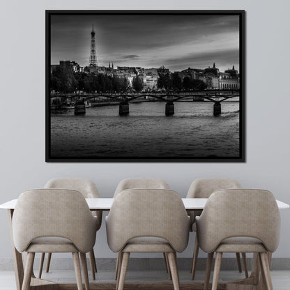 Paris in Black & White 7 Canvas Wall Art