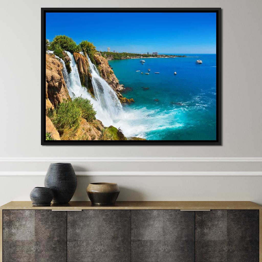 Waterfall Duden Canvas Wall Art