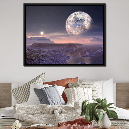 Dust of Chaos Canvas Wall Art