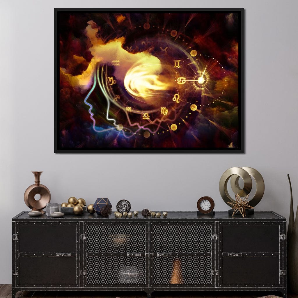 Astrology Profile Canvas Wall Art