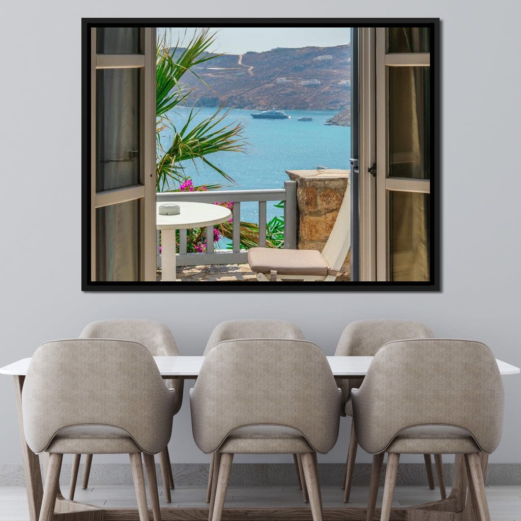 My Mykonos Canvas Wall Art