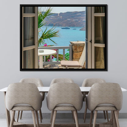 My Mykonos Canvas Wall Art