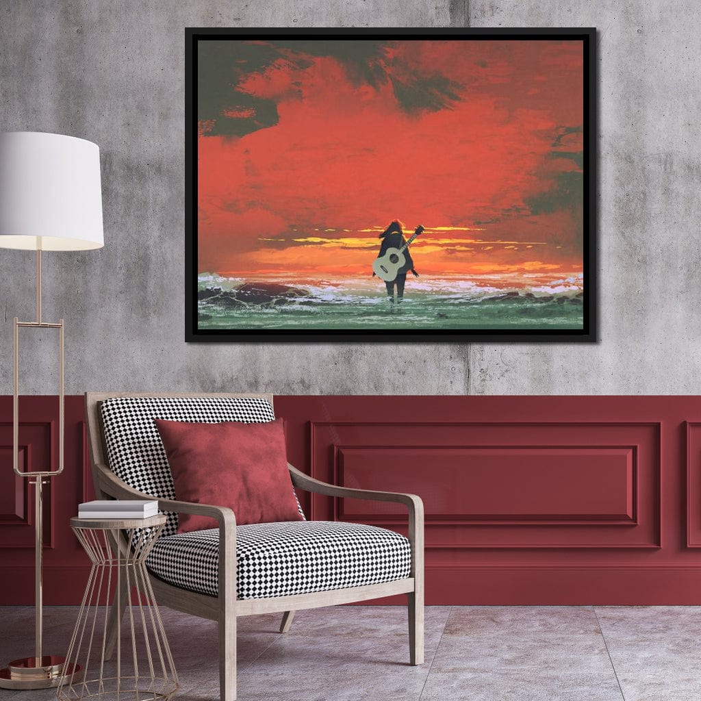 Looking for Inspiration Canvas Wall Art