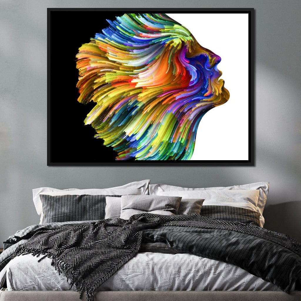 Color Imagination Canvas Wall Art