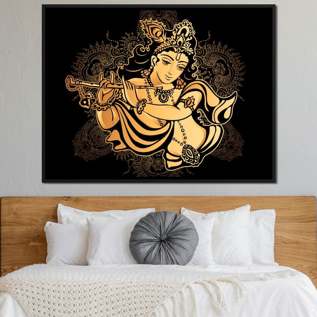 Hare Krishna Canvas Wall Art