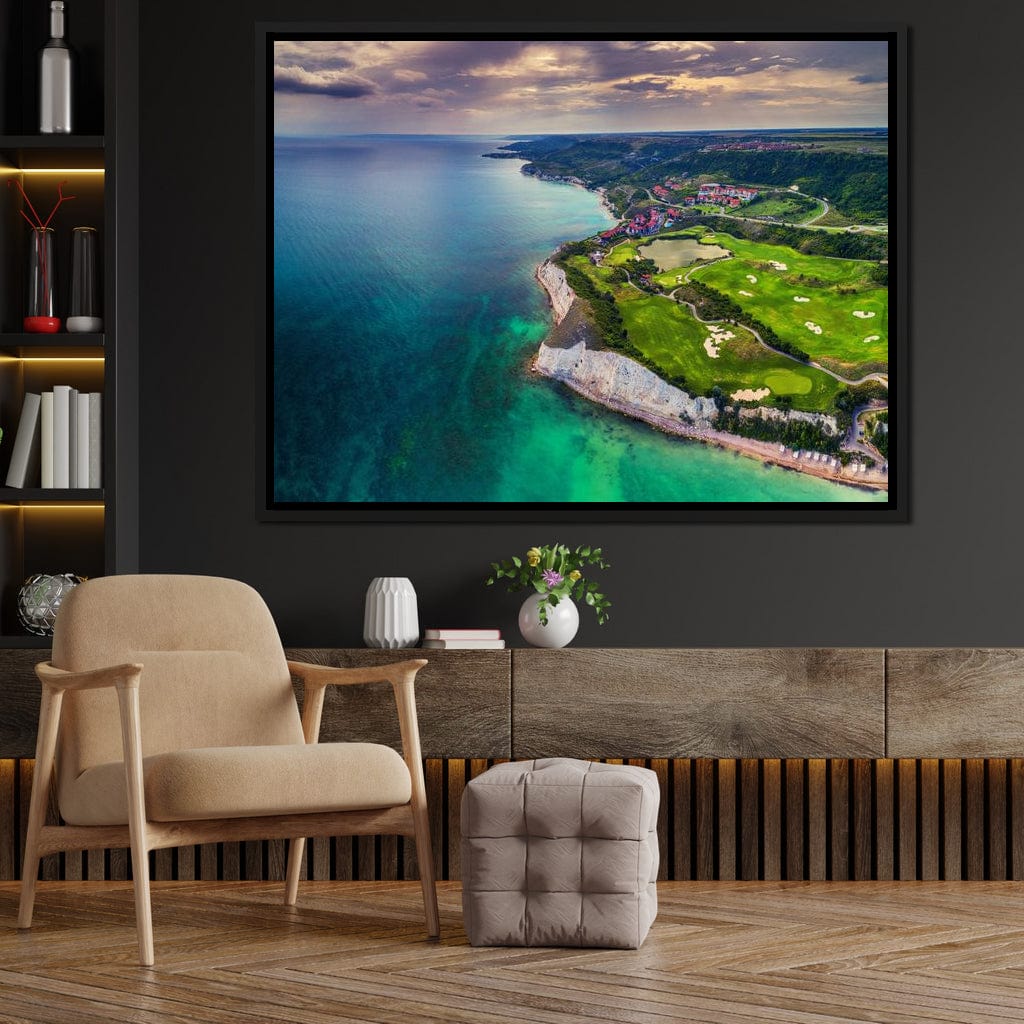 Enchanting Golf Course Canvas Wall Art
