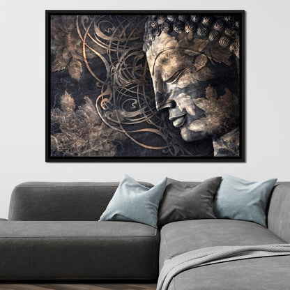Heavenly Buddha Canvas Wall Art