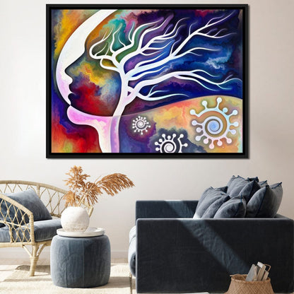 Mind Tree Canvas Wall Art