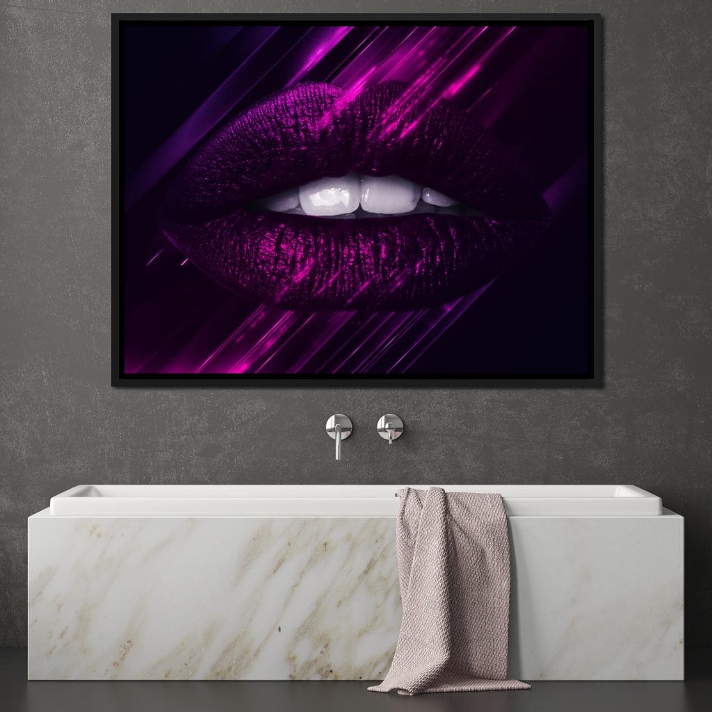Purple Passion Canvas Wall Art