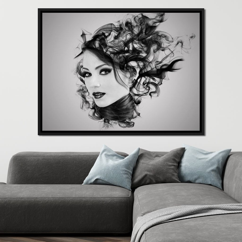 The Smoke Collection 03 Canvas Wall Art