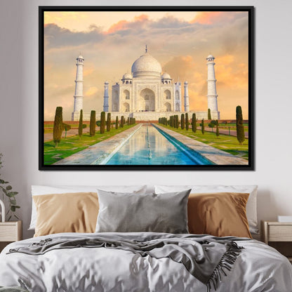 Taj Mahal Canvas Wall Art