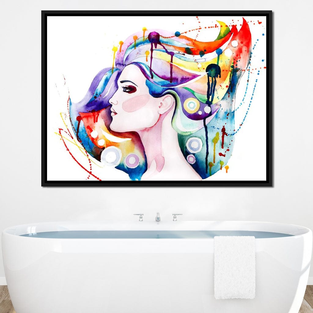 Rosie Portrait Canvas Wall Art